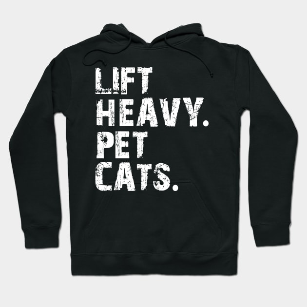 lift heavy pet cats Hoodie by mdr design